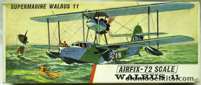 Airfix 1/72 Supermarine Walrus 11 Type 3 Logo, 282 plastic model kit